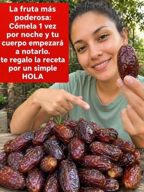 ¡El Secreto de los Dátiles Revelado! Lo que le Pasa a Tu Cuerpo al Comer 3 al Día te Dejará Sin Palabras