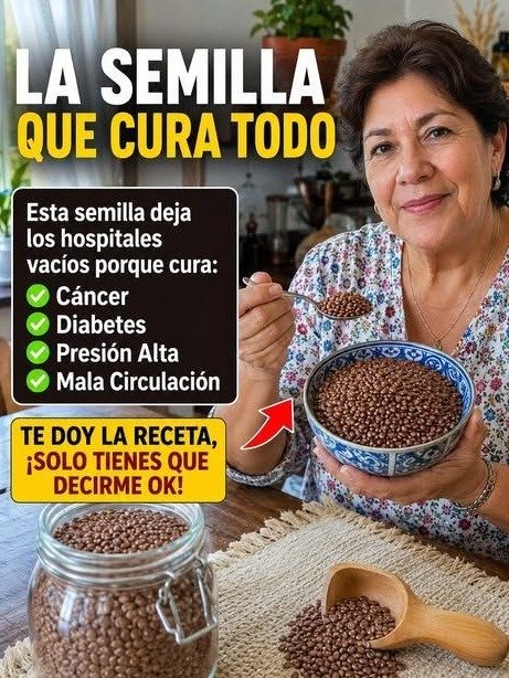 ¡El Secreto Mejor Guardado! Esta Semilla Olvidada Está Revolucionando la Salud de Miles de Adultos Mayores (Y Tú la Tienes en Casa)