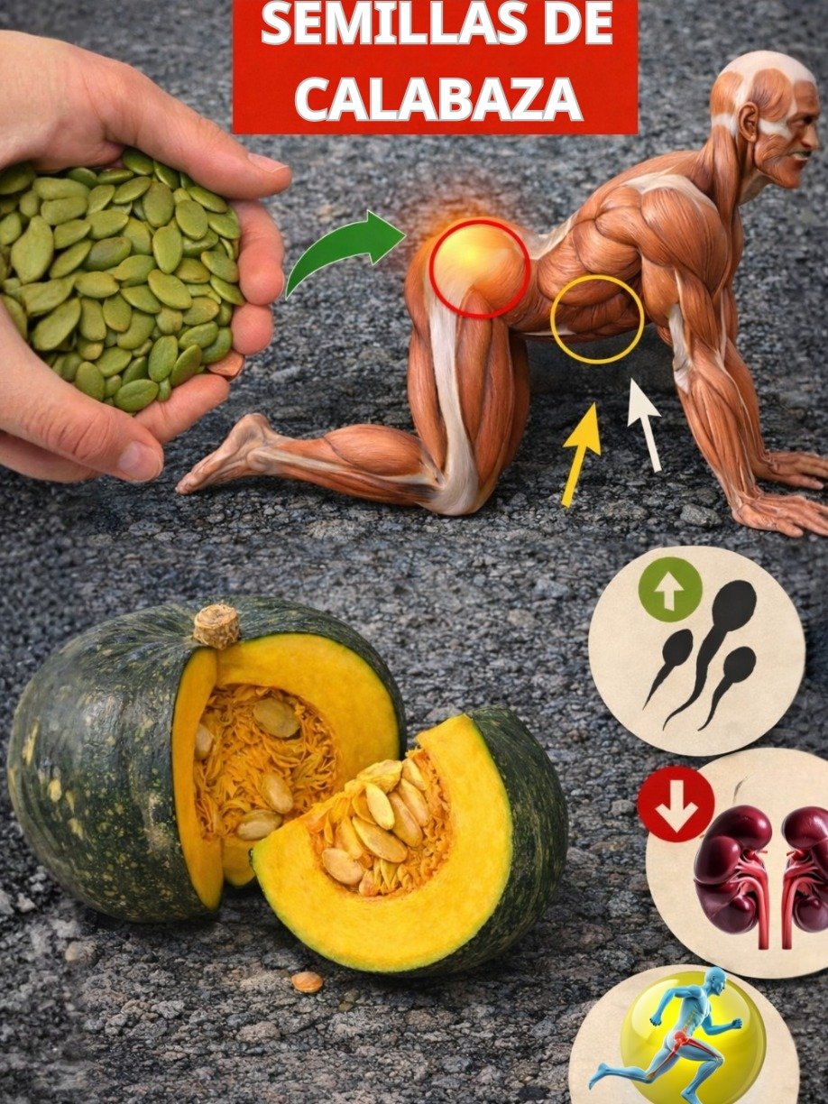 ¡El Secreto Mejor Guardado! Consume Semillas de Calabaza a Diario y Desbloquea 7 Cambios Asombrosos en Tu Cuerpo (El 3º Te Sorprenderá)