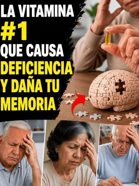 ¡Alerta! Tu Memoria Podría Estar Desapareciendo Por Esta Vitamina #1 Que Nadie Te Cuenta