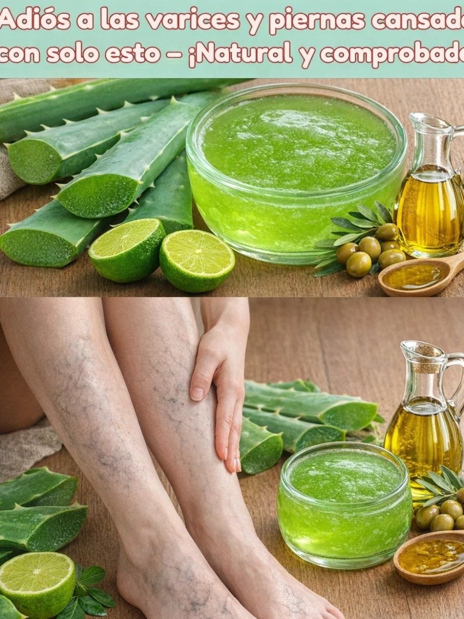 ¡Adiós Várices y Piernas Cansadas! El Secreto VIRAL del Aloe Vera Que NADIE Te Ha Contado (¡Resultados Sorprendentes!)
