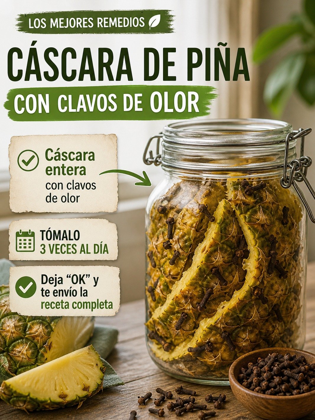 ¡No Tiras Más las Cáscaras de Piña! El Secreto de 2 Ingredientes Que Revolucionará Tu Salud y Digestión