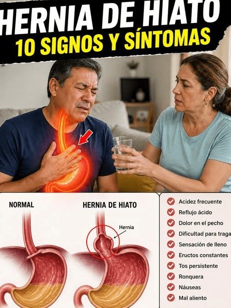 ¡No es solo Acidez! 10 Señales SILENCIOSAS de Hernia de Hiato que TODO Mexicano DEBE Saber AHORA