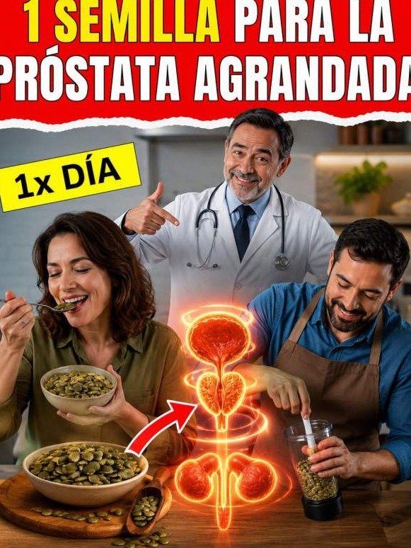 ¡Alerta Roja! Si tu Vejiga y Próstata Te Despiertan, ESTA Es La ÚNICA Semilla Que Necesitas Para Dormir Toda la Noche