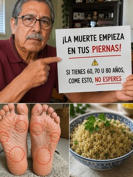 ¡ALERTA! El ERROR Común en la CENA que EMPEORA tus Calambres en las Piernas Después de los 60 (y 5 Alimentos que Cambiarán Todo)