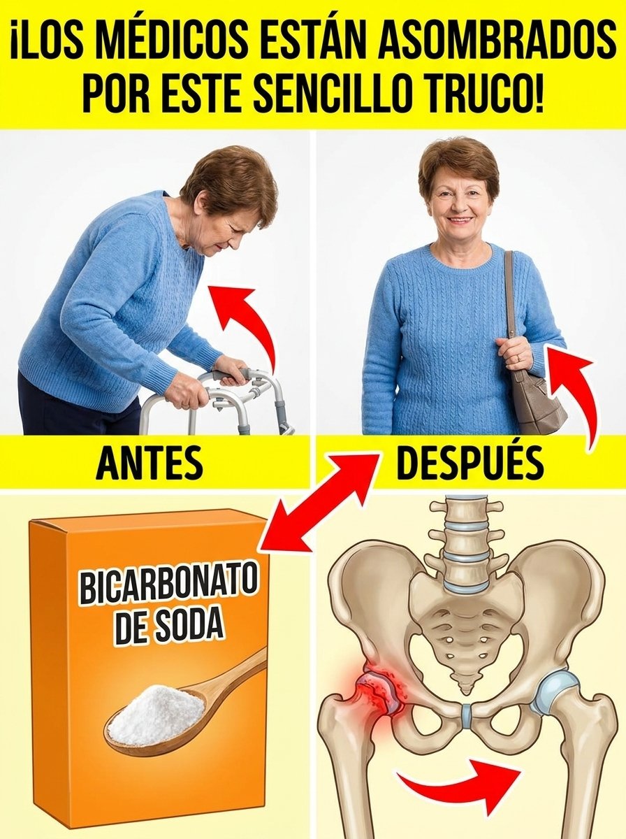 ¡ATENCIÓN MAYORES! 🚨 El TRUCO con Bicarbonato de Sodio que NADIE te ha contado para tu Bienestar Diario (y que tu abuela ya usaba) 👵✨
