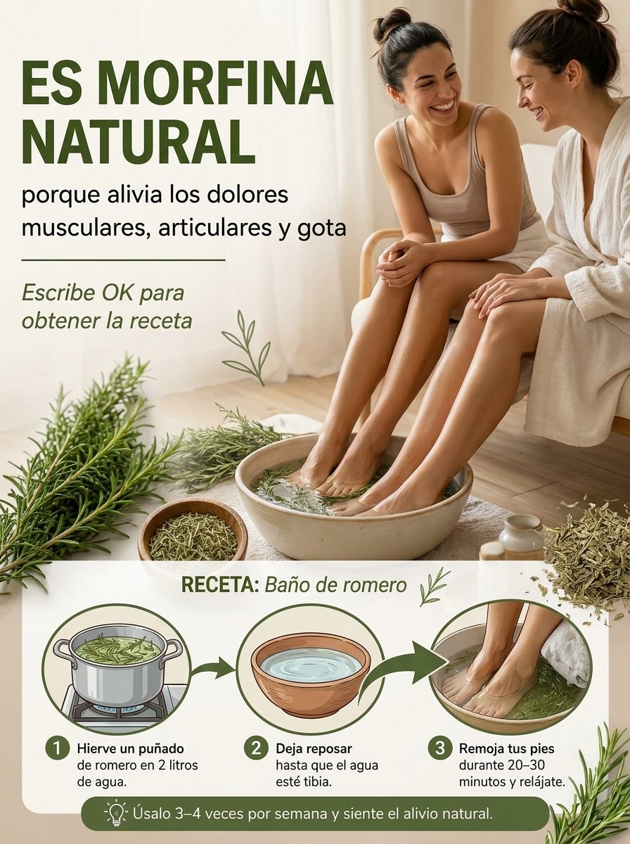 ¡Deja de Sufrir! El Romero Esconde el Remedio Natural Más Poderoso para Tus Dolores Musculares y Articulares