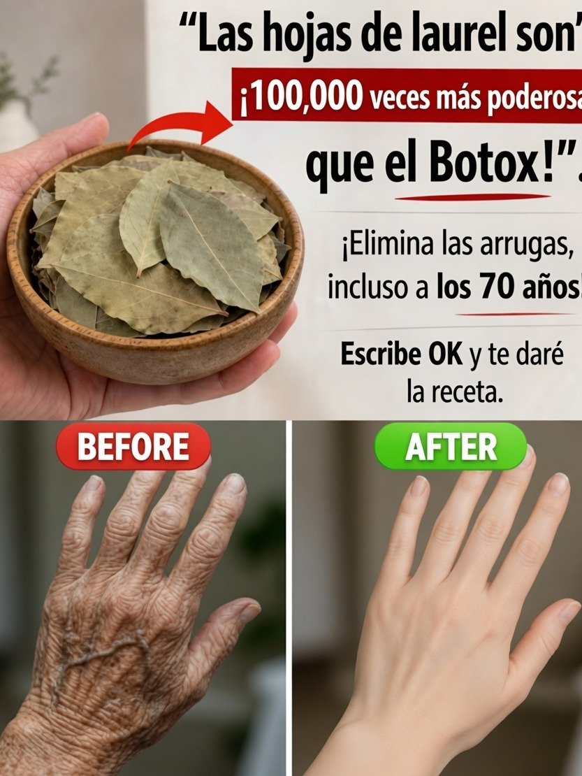 ¡El SECRETO Mejor Guardado de tu Cocina! 🌿 Descubre Cómo la Hoja de Laurel Puede Rejuvenecer tu Piel y Combatir las Arrugas SIN Químicos