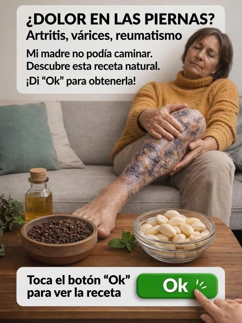 ¡URGENTE! La Madre que NO PODÍA CAMINAR Revela el REMEDIO NATURAL que la SALVÓ: LO QUE NADIE TE CUENTA (y la Ciencia Confirma)