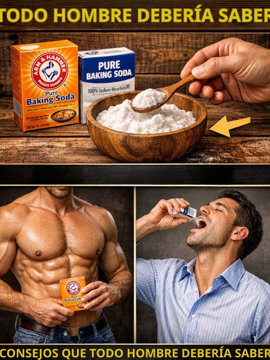 ¡Prepárate para Alucinar! Los 8 Hacks con Bicarbonato de Sodio que TODO Hombre Debería Estar Usando YA