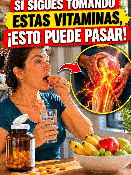 ¡ALERTA! Si Tienes Más de 60: Estas 2 Vitaminas POPULARES Están DEBILITANDO Tus Piernas (¡Y No Lo Sabes!)
