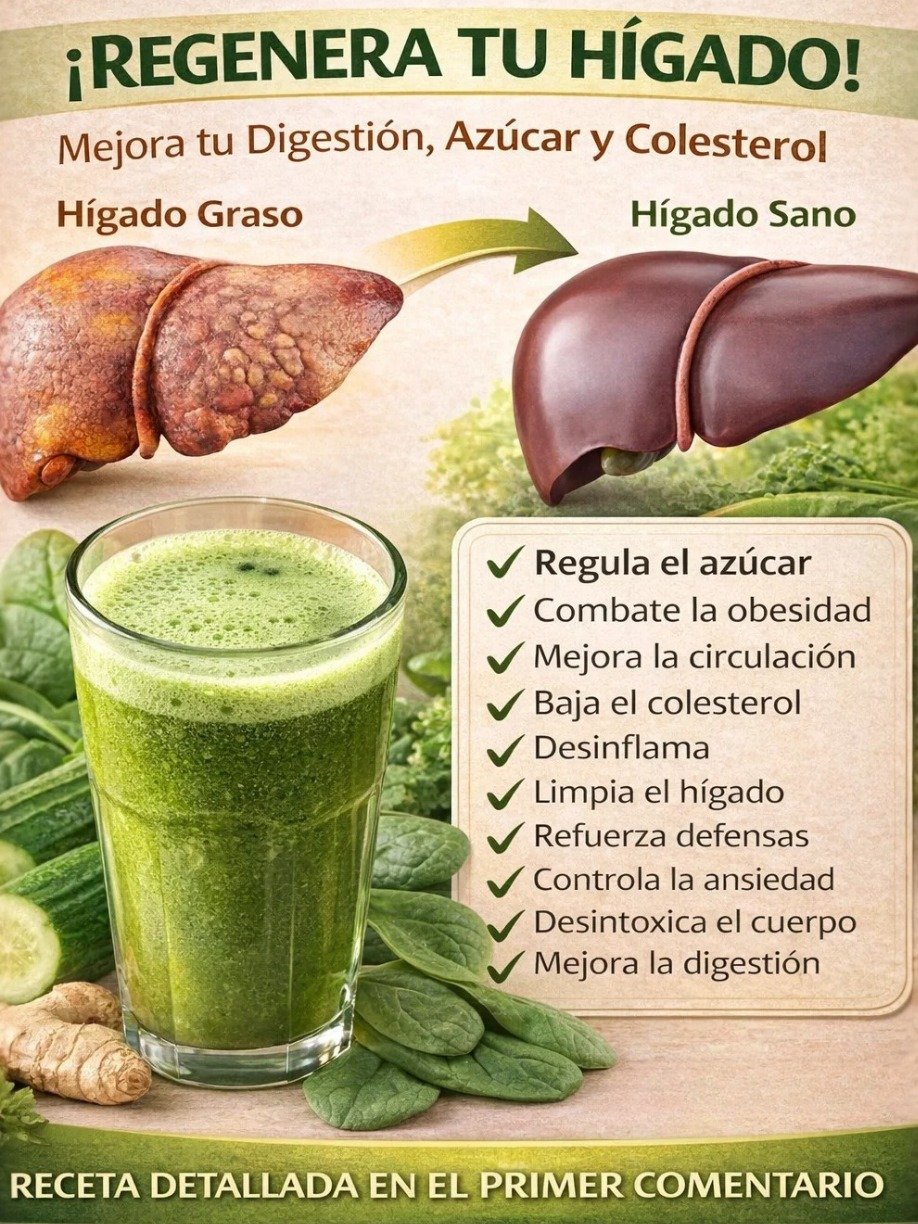 ¡No Ignorés Esto! Tu Hígado es la Clave para una Digestión Impecable, Colesterol y Azúcar Bajo (¡Y Así Puedes Cuidarlo Fácilmente!)