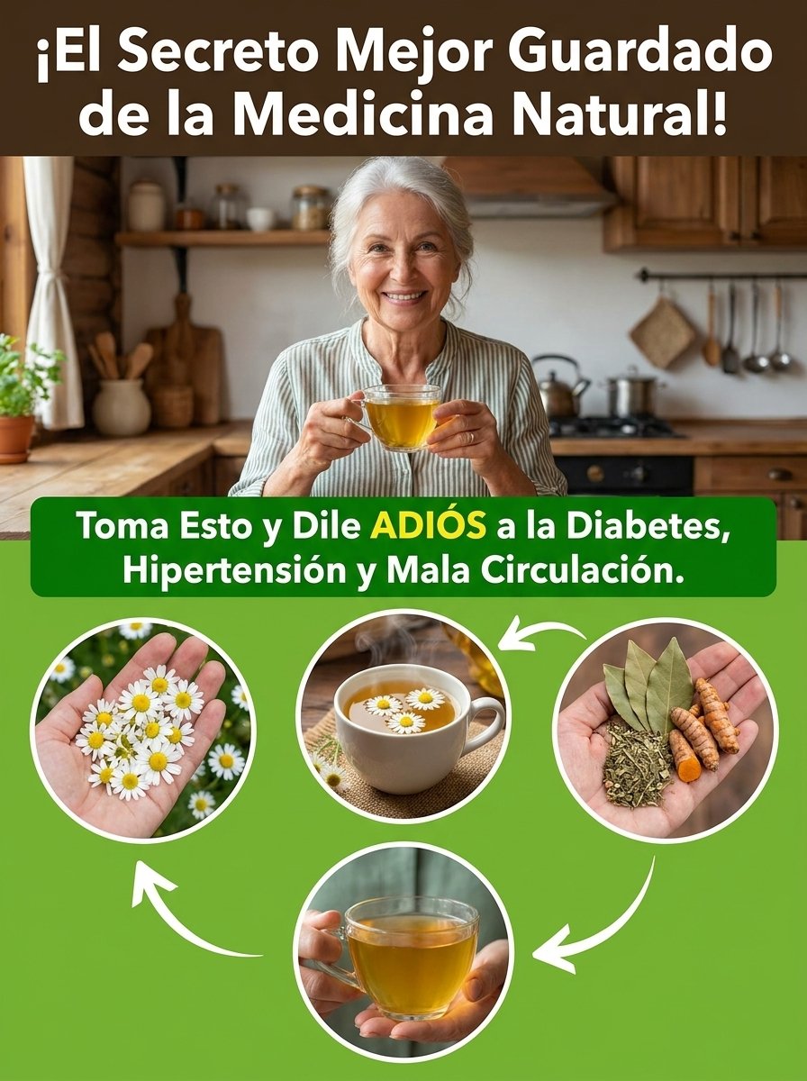 ¡ATENCIÓN! El Té Ancestral de 4 Ingredientes que Desintoxica TU Hígado, Sangre y Pulmones en Solo 7 Días (¡Más de 20 Beneficios Ocultos!)