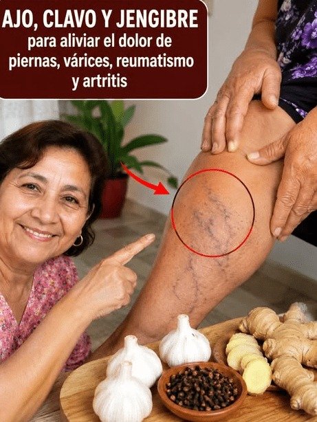 ¡URGENTE! ¿Piernas Cansadas Después de los 50? Descubre el Hábito Casero con Ajo, Clavo y Jengibre que Millones de Mexicanos están Adoptando (y el Error Fatal que Nadie te Dice)