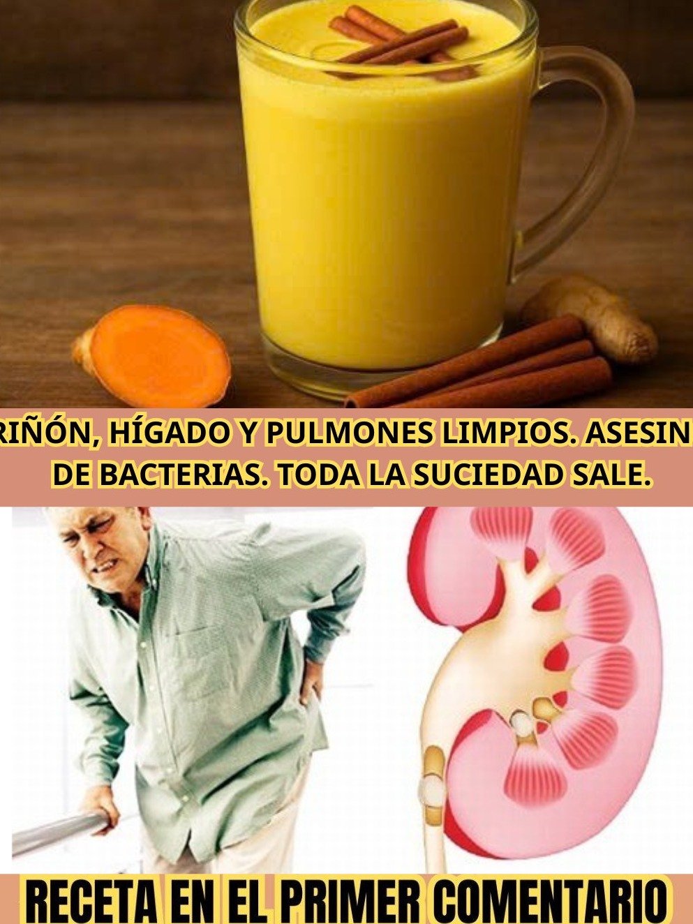 ¡El Secreto Viral que NADIE te Contó! Desintoxica tus Riñones, Pulmones e Hígado con ESTE Jugo de Naranja y Jengibre (Resultados en Días)