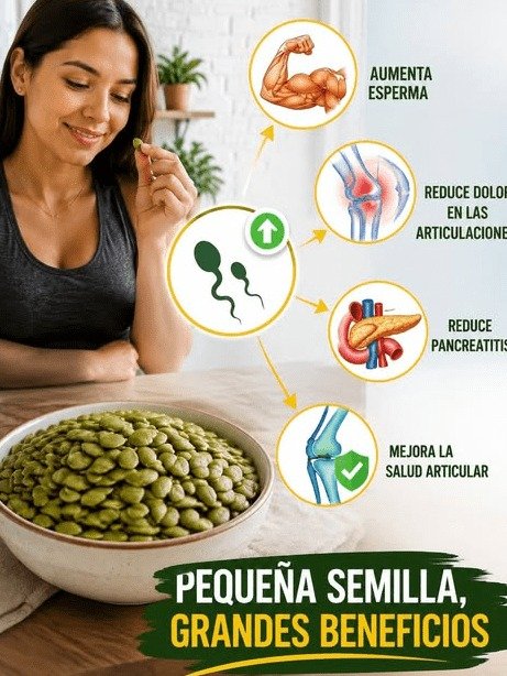 ¡No te lo vas a creer! El secreto #1 que tu próstata te suplica: Estas semillas pueden transformar tus noches (y tu vida)