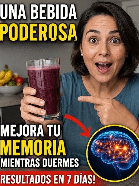 ¡Alerta Adulto Mayor en México! Tu Memoria NO Te Fallará Más: Descubre las 3 Bebidas Nocturnas que la Transformarán