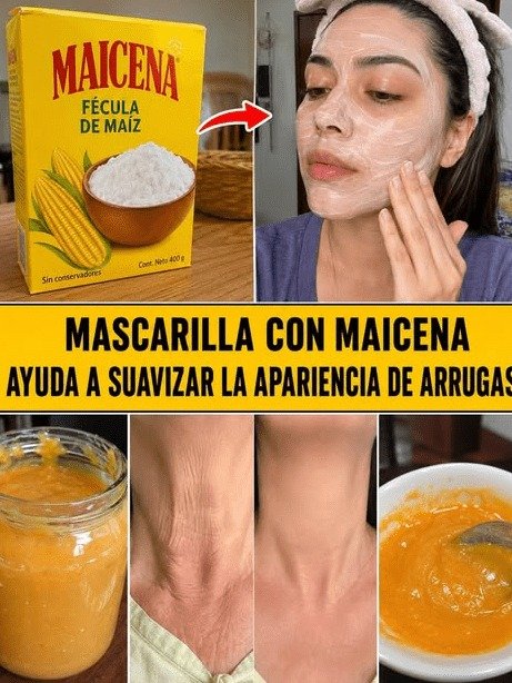La Mascarilla de Maicena Viral: ¿Funciona REALMENTE? El Hábito ESENCIAL que Olvidamos y Envejece tu Piel Más Rápido