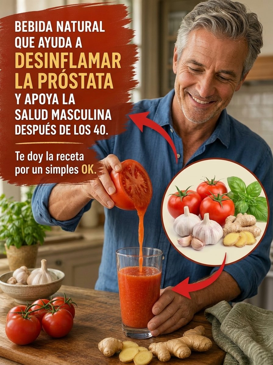 ¡Elixir Mágico! Un Simple Jugo de Tomate, Ajo y Limón que Puede Transformar Tu Salud (Y Nadie Te Lo Había Dicho)