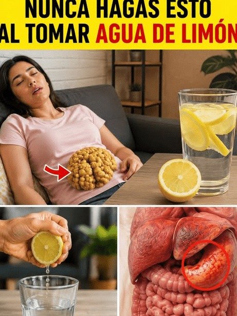 ¡ATENCIÓN! ¿Bebes Agua con Limón Cada Mañana? Descubre los 5 Errores CRÍTICOS que Afectan a Miles de Adultos Mayores en México (¡Tu Salud Está en Juego!)