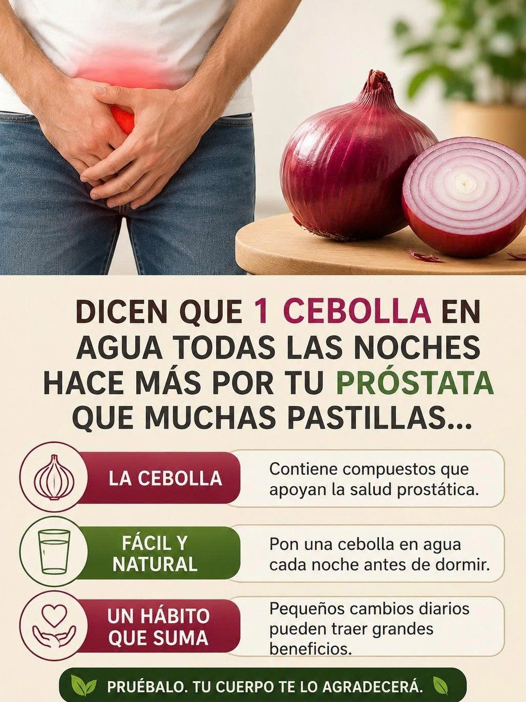 ¡No Tires MÁS la Cáscara de Cebolla! El Secreto Ancestral que Hombres de +50 Usan para Transformar su Próstata y Vejiga