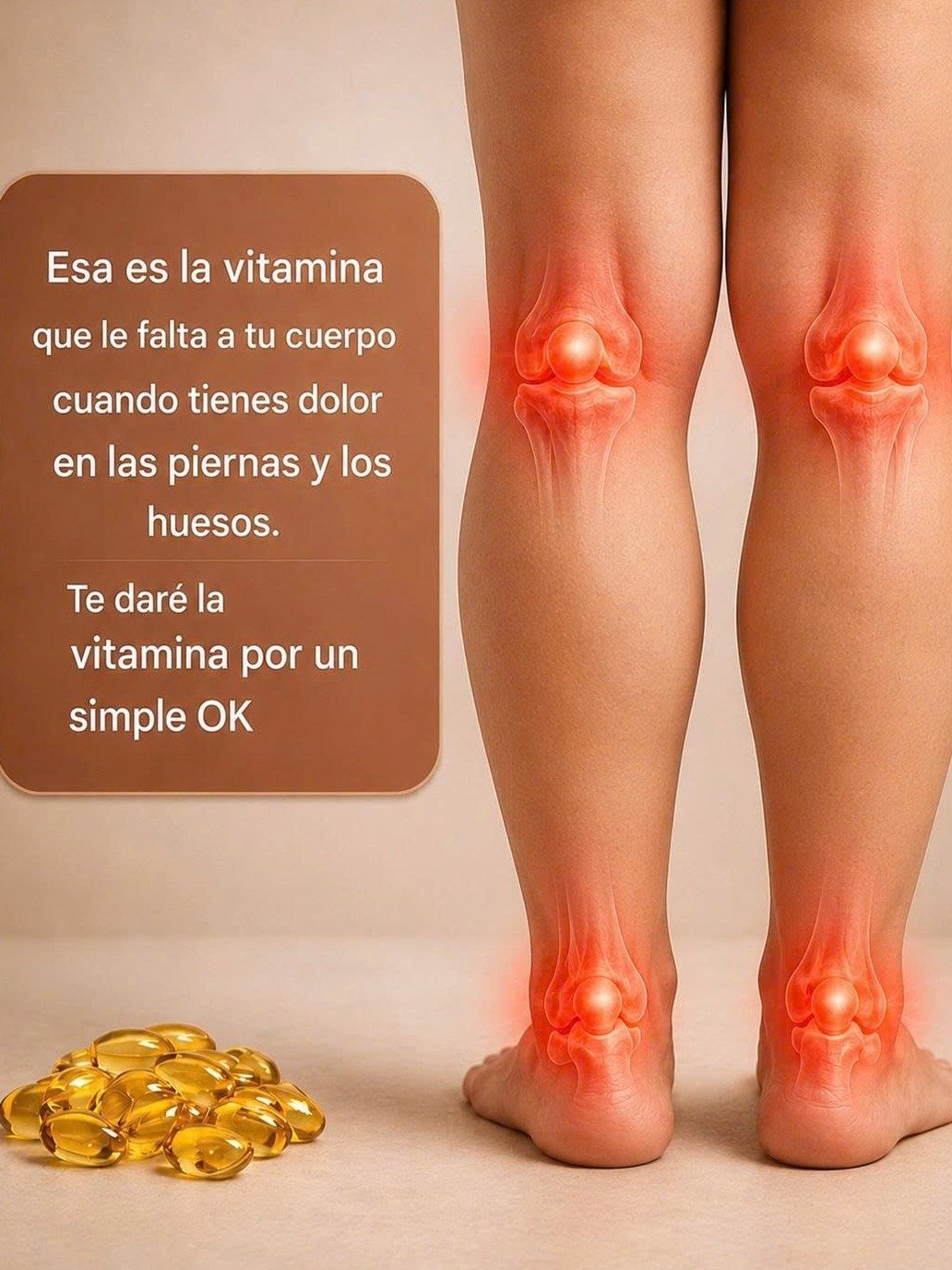 ¡Alerta Salud! Si te Duelen las Piernas y Huesos, esta Vitamina ESENCIAL Podría ser la CLAVE que te Falta (¡No te lo Pierdas!)