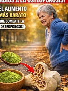 ¡ATENCIÓN! Si tienes más de 60, este alimento BARATO es tu arma SECRETA para unos huesos IRROMPIBLES (¡y nadie te lo ha contado!)