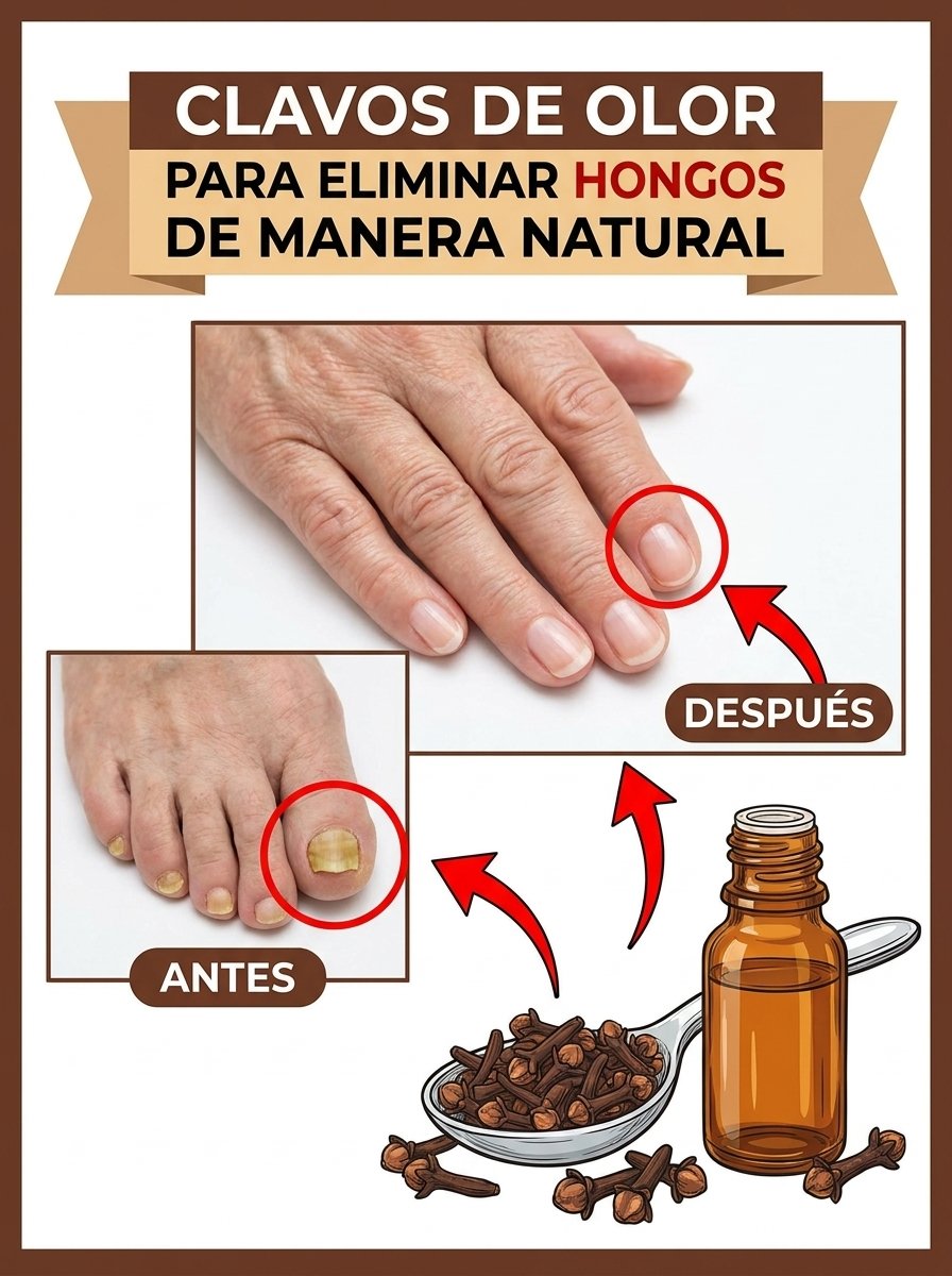 ¡Adiós Hongos para Siempre! El Secreto Natural con Clavos de Olor que Tus Uñas Necesitan Urgentemente