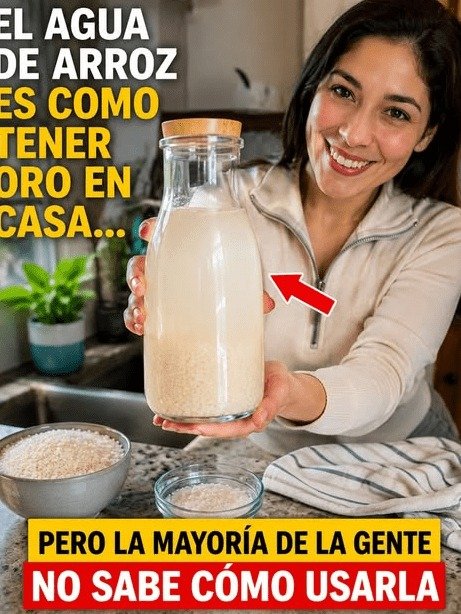 ¡ATENCIÓN Adultos Mayores! El ÚNICO error del agua de arroz que te está arruinando la piel, el cabello y el estómago (y cómo evitarlo HOY)