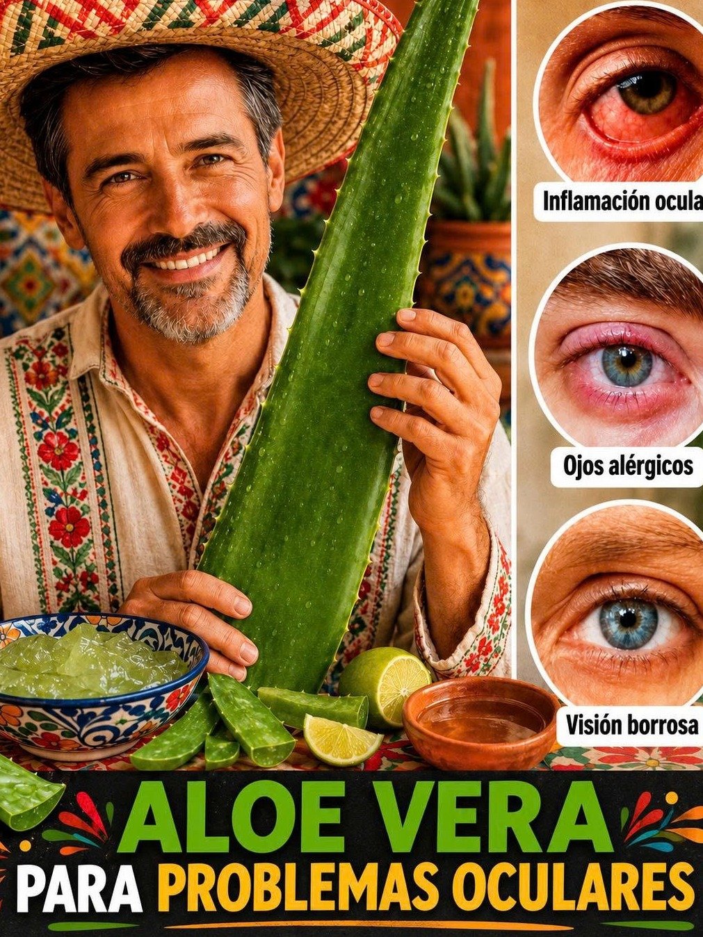 ¡El Secreto Ancestral para tus Ojos! Descubre Cómo el Aloe Vera Puede Calmar la Irritación y Mejorar tu Confort Visual (Antes de que sea Demasiado Tarde)