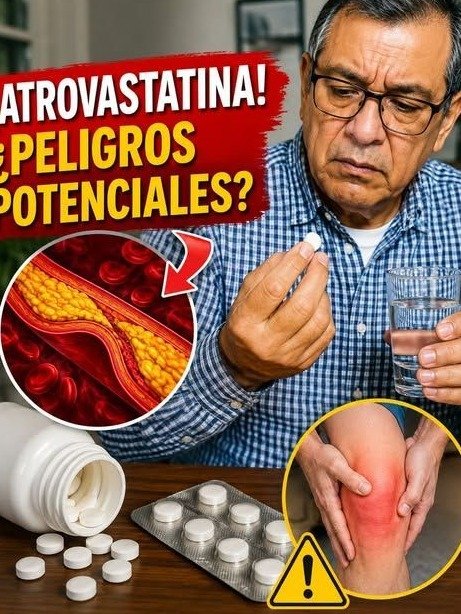 ¡ALERTA! ¿Tomas Atorvastatina? 5 Señales CLAVE de Dolor Muscular que NUNCA Debes Ignorar si eres Adulto Mayor
