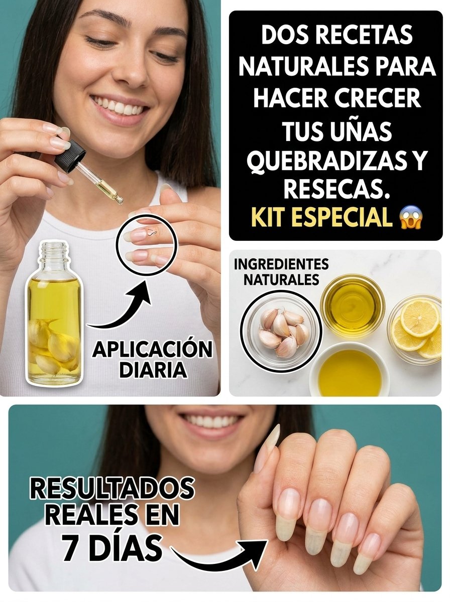 ¿Cansada de Uñas Quebradizas? El SECRETO de Ajo y Limón que las Transformará en Días (¡Resultados Asombrosos!)