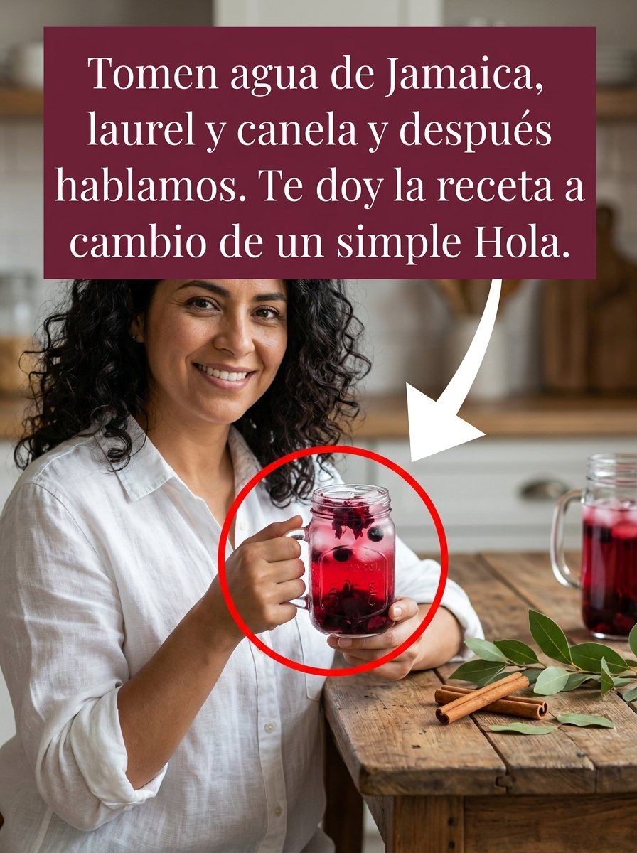 ¡El Remedio Ancestral Que Nadie Te Cuenta! 🤫 La Infusión de Hibisco y Laurel Que Transformará Tu Salud Desde la Primera Taza