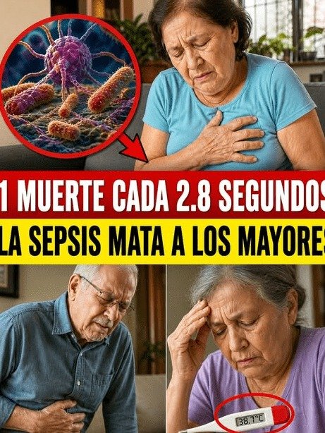 ¡Alerta Roja! Ignoras Estas 5 Señales SILENCIOSAS de Sepsis en Adultos Mayores (Lo que NADIE te Dice antes de que sea Tarde)
