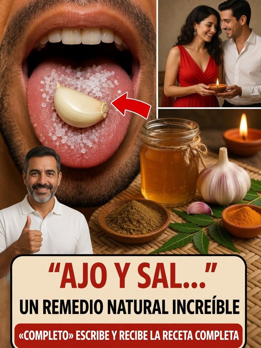 ¡No Creerás lo que Pasa en Tu Cuerpo al Combinar Ajo y Sal! El Secreto que Nadie Te Cuenta