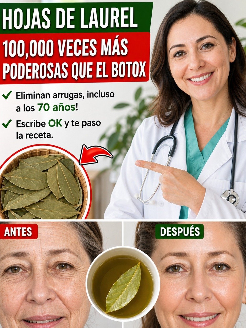 ¡El Secreto Olvidado en tu Cocina! Descubre Cómo las Hojas de Laurel Pueden REJUVENECER tu Piel en Días (y No te lo Han Contado)
