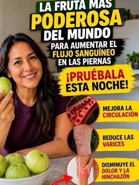 ¡Alerta si tienes piernas cansadas! Esta fruta "olvidada" es el secreto que los adultos mayores están DESENTERRANDO para una circulación de hierro (¡No creerás los resultados!)