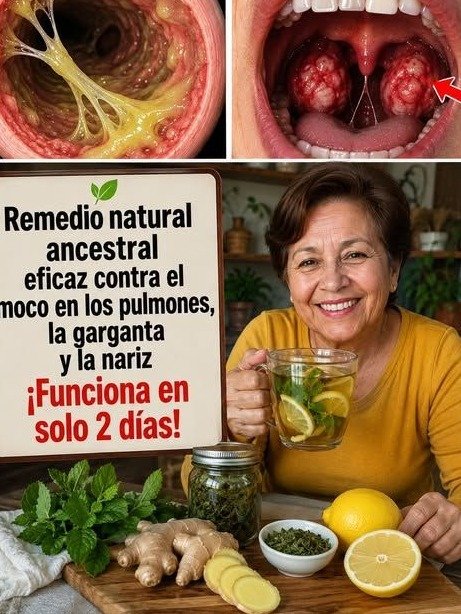 ¡Basta de Mucosidad Constante! El Hábito Casero SECRETO de las Abuelas Mexicanas que miles de adultos están REVIVIENDO HOY