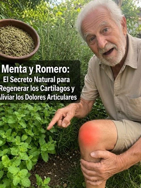 ¡Alerta! Descubre el Dúo Secreto de Hierbabuena y Romero que Podría Regenerar tus Cartílagos y Decir Adiós al Dolor Articular