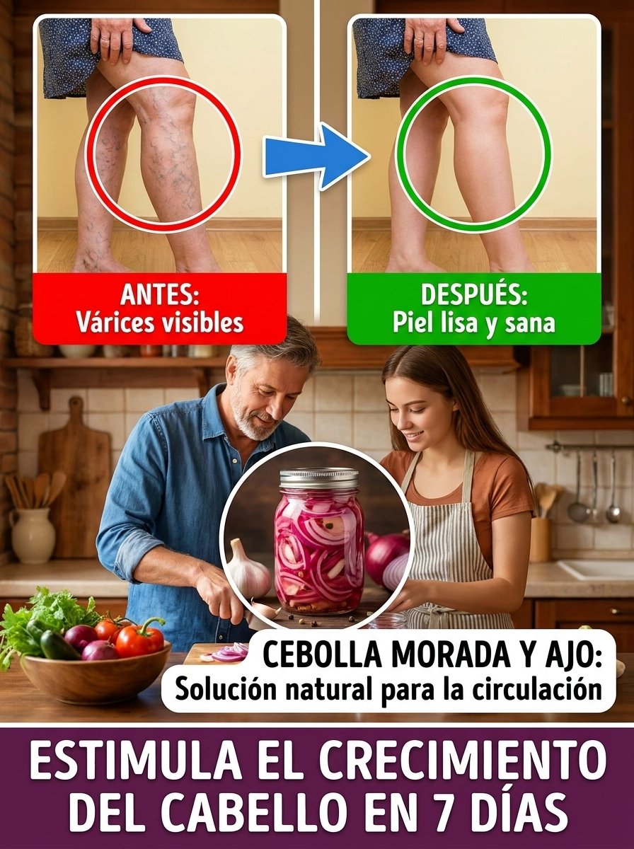 ¡Adiós Varices! El Secreto de Cebolla y Ajo que Tu Cocina ESCONDE para Piernas Ligeras y Hermosas en Días