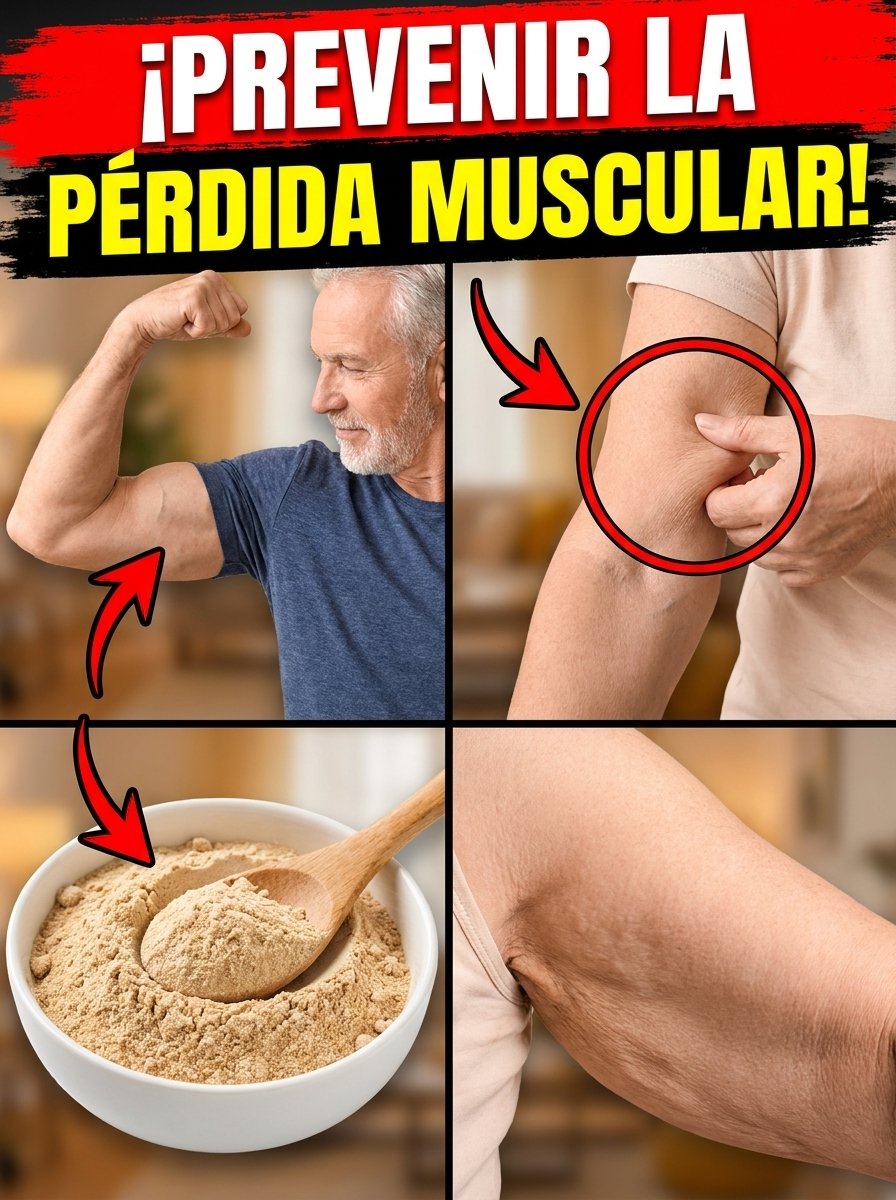 El Secreto de 1 Cucharada: Cómo REJUVENECER tus Músculos y RECUPERAR tu FUERZA después de los 50 (¡Te arrepentirás de no saberlo antes!)