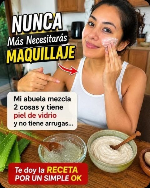 ¡El Secreto Viral para Despertar con Piel de 20! Borra Arrugas y Rejuvenece MIENTRAS DUERMES (¡Solo 3 Ingredientes!)