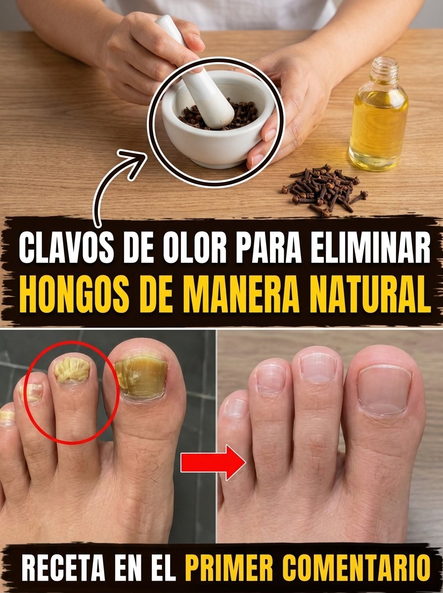 ¡Adiós Hongos en las Uñas! El Truco Natural con Clavos de Olor que DEBES Probar (Resultados Visibles en Semanas)