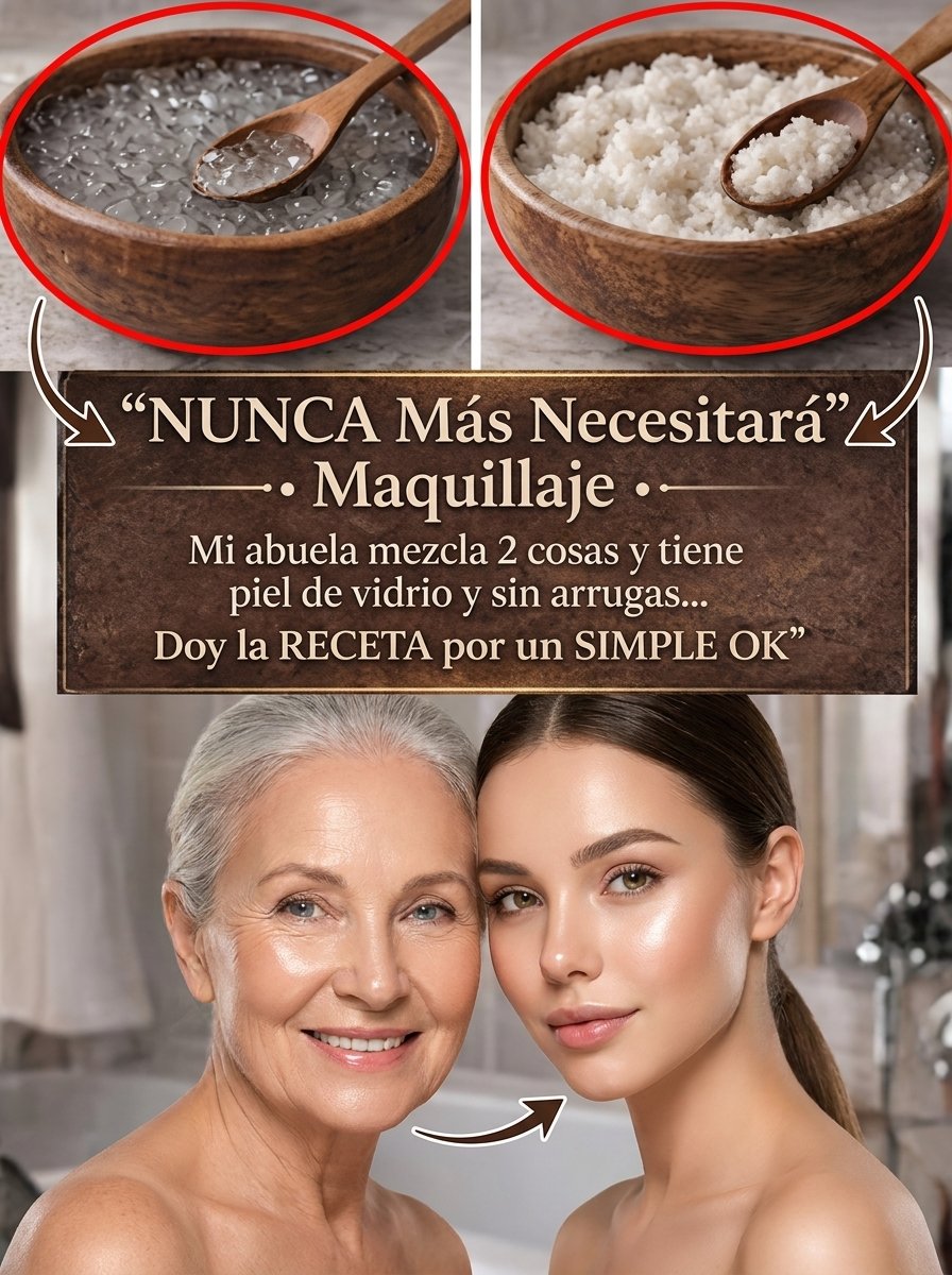 ¡Despierta con Piel de Ensueño CADA MAÑANA! La Máscara Nocturna Casera de 3 Ingredientes que Lo Cambiará TODO