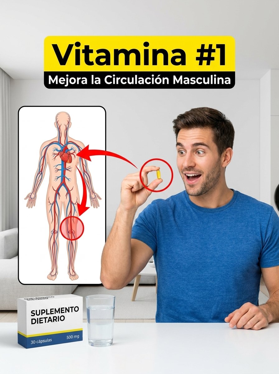 ¡Alerta! Tu Circulación Está Arruinando Tu Vida Íntima: 3 Vitaminas Mexicanas que los Mayores DEBEN Conocer HOY