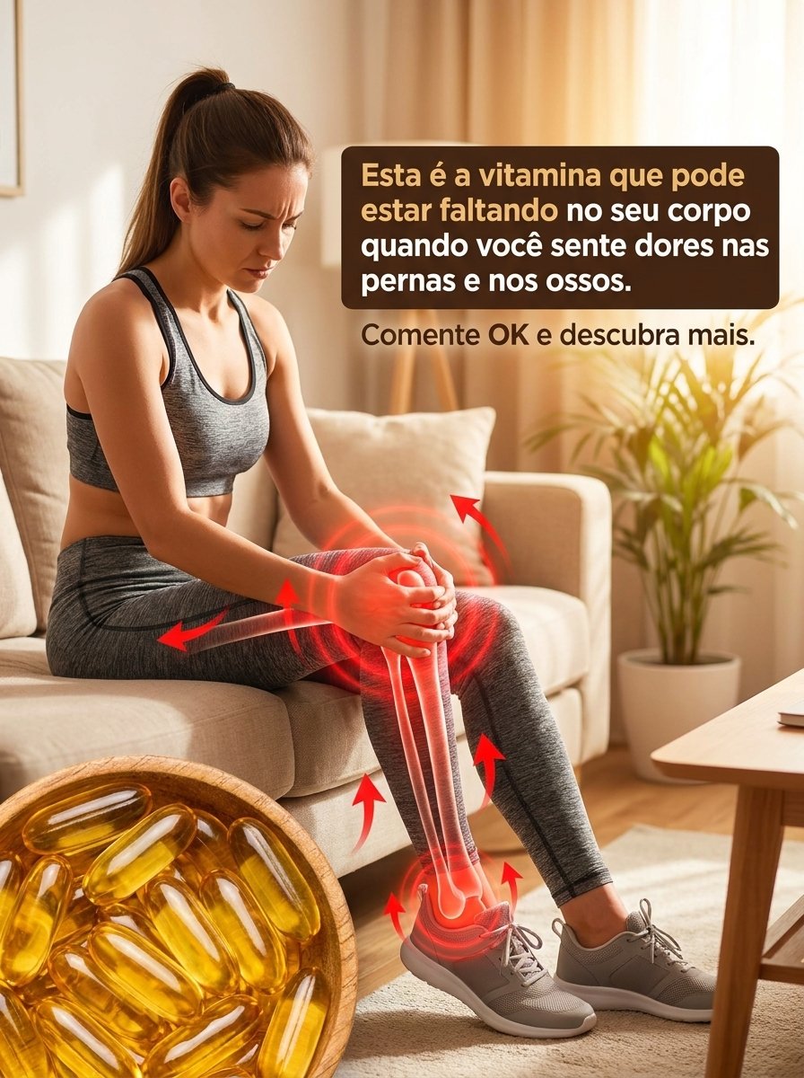 ¡Basta de Sufrir! La ÚNICA Vitamina que Tus Piernas y Huesos Necesitan Urgente (y Nadie te lo Ha Dicho)