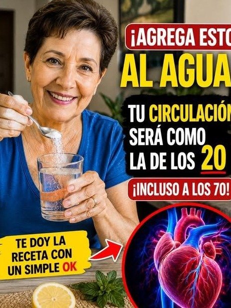 El SECRETO que nadie te cuenta: ¿Solo bebes agua? El mineral ESENCIAL que los adultos mayores en México olvidan para una circulación IMPECABLE