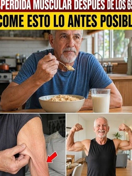 ¡Más de 65? El error CRÍTICO en tu desayuno que está DESTRUYENDO tus músculos (y cómo revertirlo HOY)
