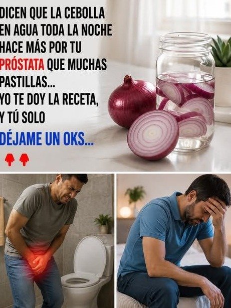 ¡ALERTA! ¿Cebolla en Agua para la Próstata? Lo que Nadie Te Cuenta y TODO Adulto Mayor DEBE Saber Antes de Probarlo
