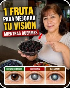El Hábito Nocturno SECRETO que NADIE te ha contado: Esta Fruta Podría Restaurar Tu Vista Mientras Duermes